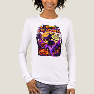 Happy Halloween Witch Flight – Spooky, Magical Tri-Blend Shirt
