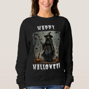 Happy Halloween Witch Sweatshirt