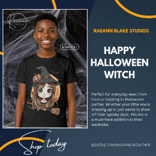 Happy Halloween Witch Tri-Blend Youth T-Shirt Shirt