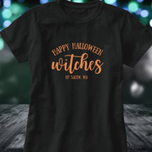 Happy Halloween Witches Orange
