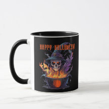Happy Halloween! Witches Skull