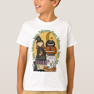 Happy Halloween Witches Treats Long Sleeve T-Shirt