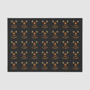 Happy Halloween Witchy Eyes And Pumpkin Nose Tissue Paper