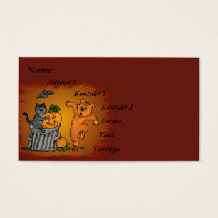 Happy Halloween with Cat Bat Dog and Spider