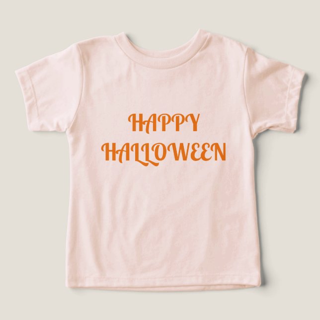 Happy Halloween Women's Orange  Black (Design Front)