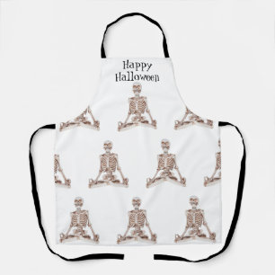 Happy Halloween yoga Apron