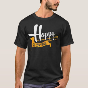 Happy Halloweenie - Dachshund Halloween T-Shirt