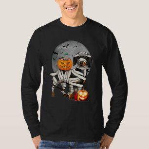 Happy Halloweenie Dachshund Mummy Doxie Dog Hallow T-Shirt