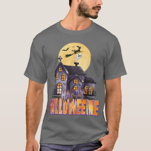 Happy Halloweenie Halloween Costume Dachshund Witc T-Shirt
