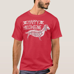 Happy Halloweenie Lazy Halloween Costume Dachshund T-Shirt