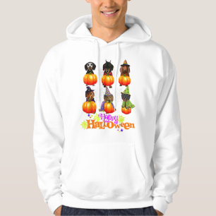 Happy Halloweiner Dachshund Halloween Costume T-Sh Hoodie