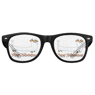 Happy-Halloweiner Retro Sunglasses