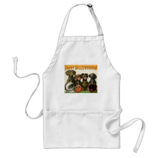 Happy Halloweiners Halloween Apron