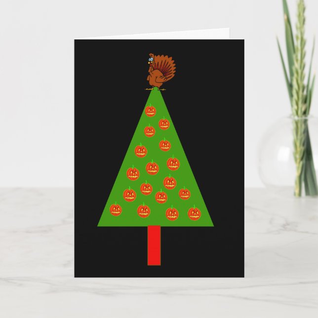 HAPPY HALLOWGIVEMAS HOLIDAY CARD (Front)