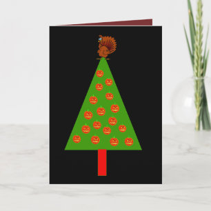 HAPPY HALLOWGIVEMAS HOLIDAY CARD