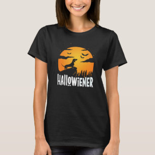 Happy Hallowiener Dachshund Halloween Wiener Dog T-Shirt