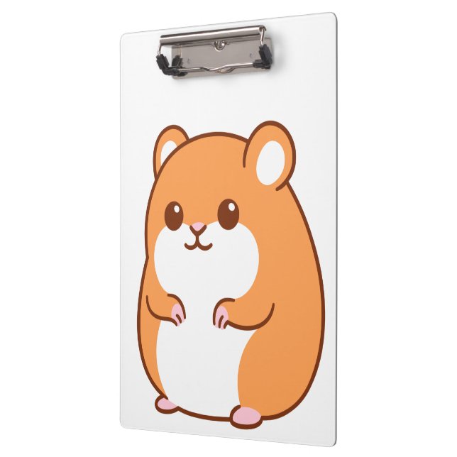 Happy Hamster Clipboard (Left)