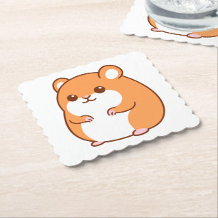 Happy Hamster Coasters