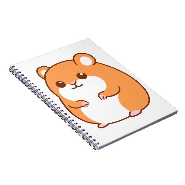 Happy Hamster Photo Notebook (Right Side)