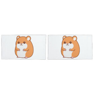 Happy Hamster Pillowcases