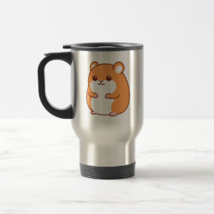 Happy Hamster Travel Mug