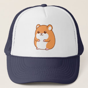 Happy Hamster Trucker Hat