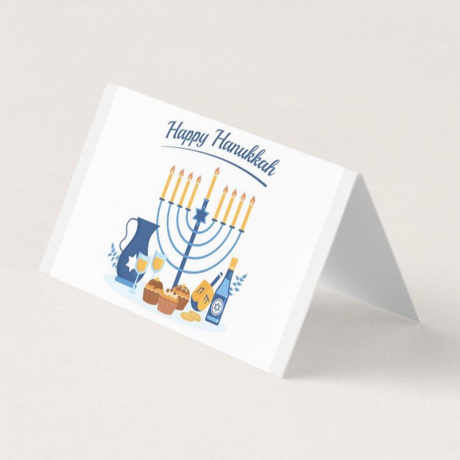 happy hannukah card (Front)