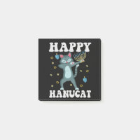 Happy Hanucat Funny Jewish Hanukkah Cat Gift