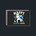 Happy Hanuk corn Funny Jewish Unicron Hanukkah Car Magnet<br><div class="desc">Hanukcorn, hanukkah, jewish, corn, unicorn, magical, funny, gift, birthday</div>