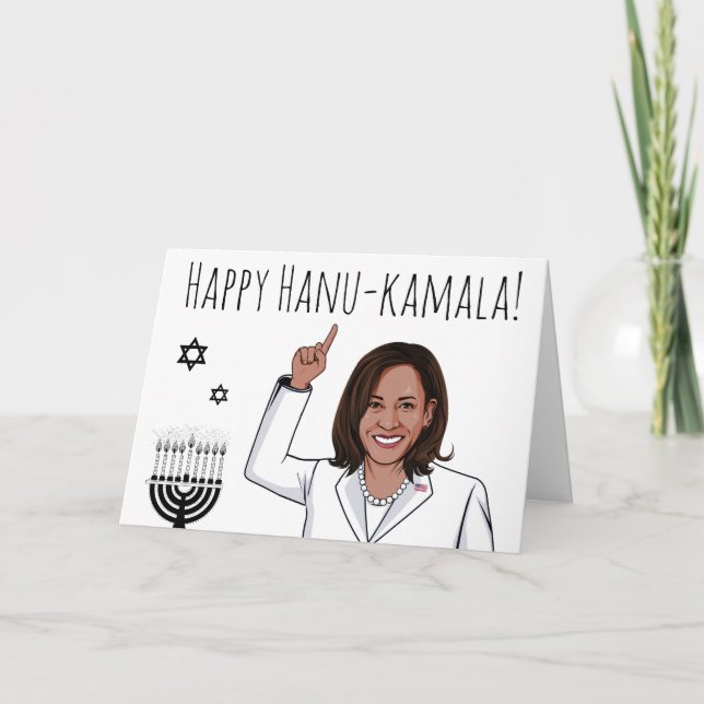 Happy HanuKamala Card (Front)