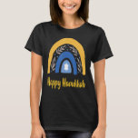 Happy Hanukkah 2021 Jewish Menorah Hanukkah Rainbo T-Shirt<br><div class="desc">Happy Hanukkah 2021 Jewish Menorah Hanukkah Rainbow 1</div>