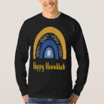 Happy Hanukkah 2021 Jewish Menorah Hanukkah Rainbo T-Shirt<br><div class="desc">Happy Hanukkah 2021 Jewish Menorah Hanukkah Rainbow 1</div>