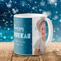 Happy Hanukkah 2 Photo Fun Type Star of David Name