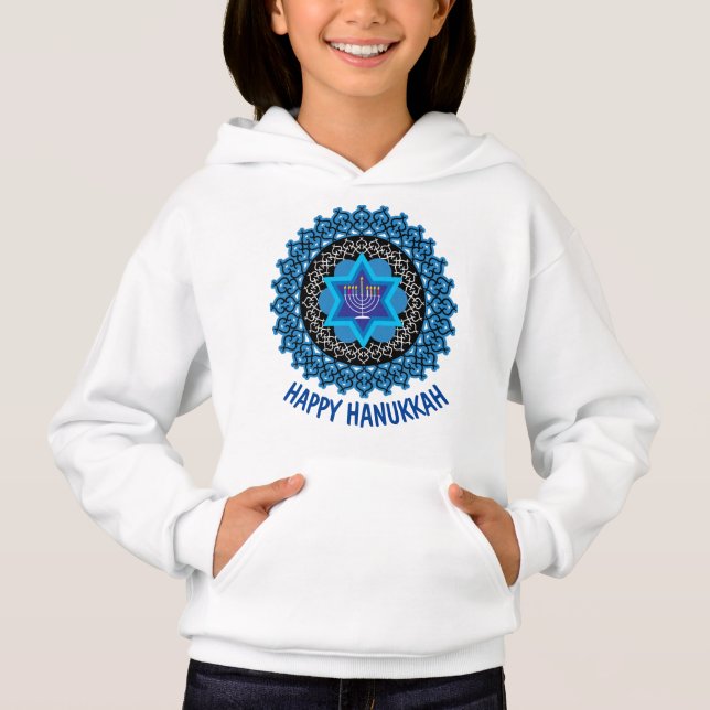 Happy Hanukkah 3 - beautiful design (Front)