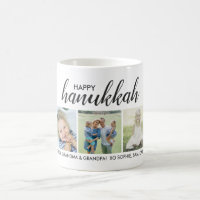 Happy Hanukkah 3 Photos and Custom Text