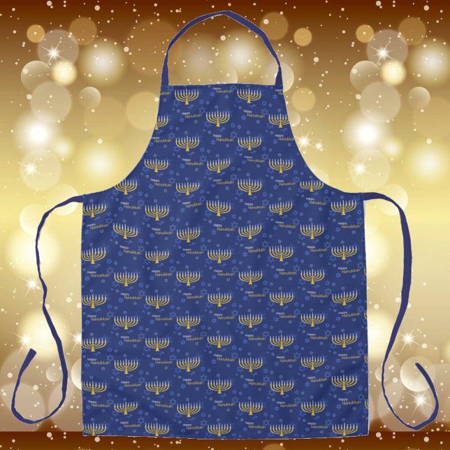 Happy Hanukkah Apron (Creator Uploaded)