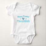 happy hanukkah baby bodysuit<br><div class="desc">Happy freaking Hanukkah!</div>