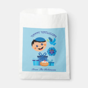 🕎 Happy Hanukkah, boy, Favour Bags