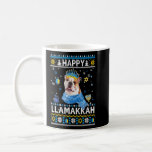 Happy Hanukkah Bulldog  Ugly Sweater Christmas Paj Coffee Mug<br><div class="desc">Happy Hanukkah Bulldog  Ugly Sweater Christmas Pyjamas.</div>