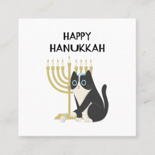 HAPPY HANUKKAH CALLING CARD