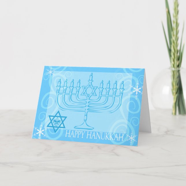 Happy Hanukkah Card (Front)