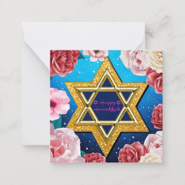 Happy Hanukkah  Card (Front)