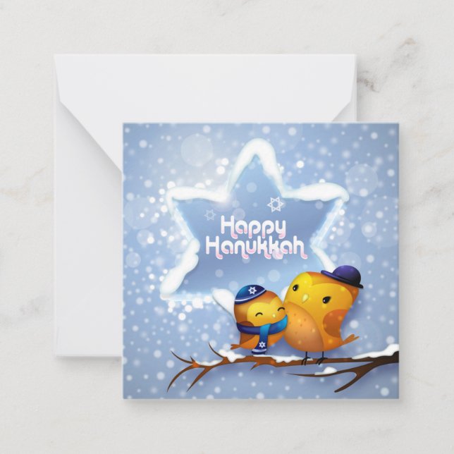 Happy Hanukkah Card (Front)