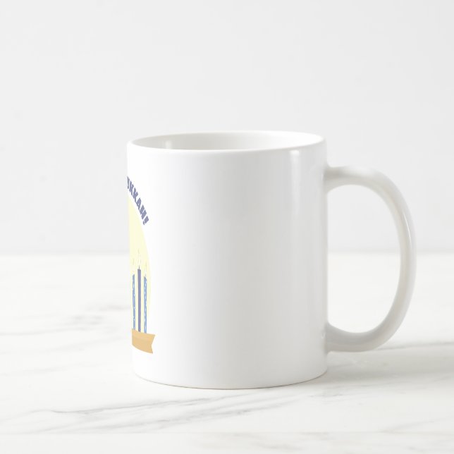 Happy Hanukkah Coffee Mug (Right)