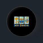 Happy Hanukkah Coquette Menorah Dreidel Chanukah G 6 Cm Round Badge<br><div class="desc">Happy Hanukkah Coquette Menorah Dreidel Chanukah Girls Women</div>