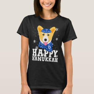 Happy Hanukkah Corgi Love Ugly Sweater Christmas P