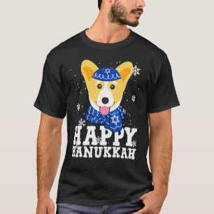 Happy Hanukkah Corgi Love Ugly Sweater Christmas P