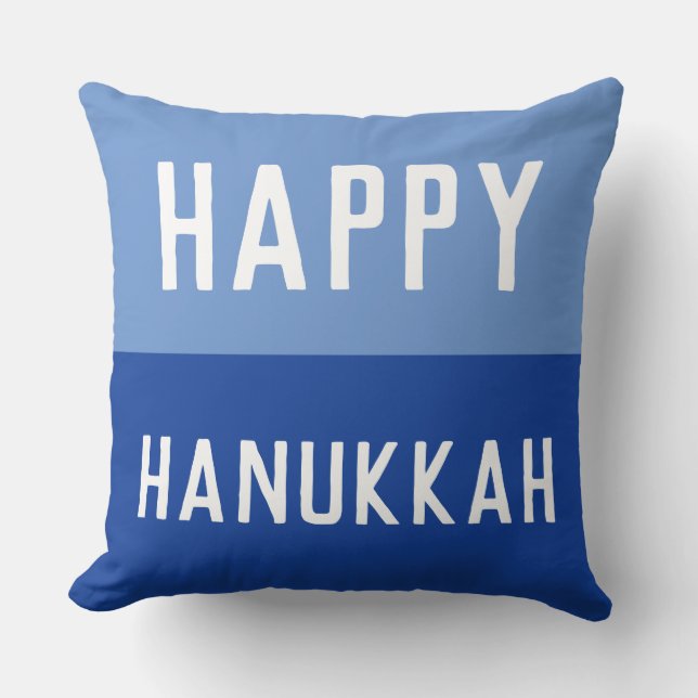 Happy Hanukkah Cushion (Front)