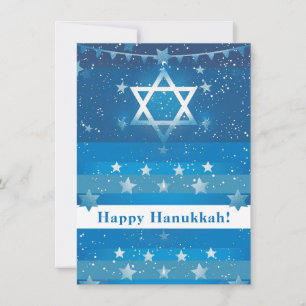 🕎 Happy Hanukkah, customisable Holiday Card