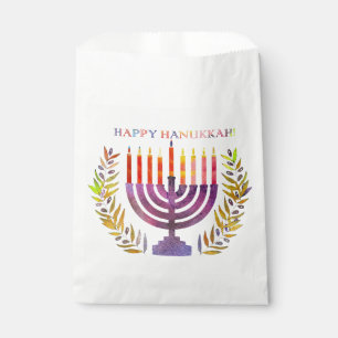 Happy Hanukkah Favour Bag